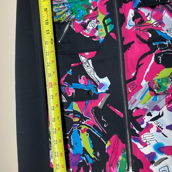 Peter Nygard stretch jacket, size Sm Pink multicoloured Longsleeves - Picture 9 of 12